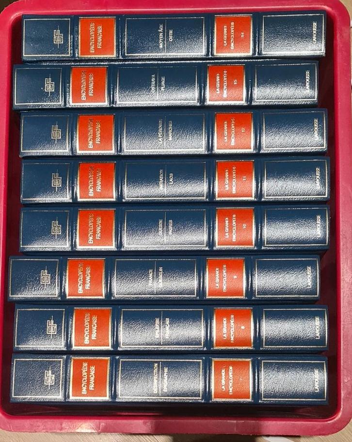 Franse encyclopedie Larousse, Hobby en Vrije tijd, Ministeck, Zo goed als nieuw, Ophalen