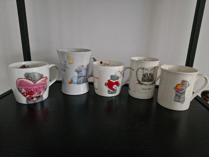 mokken me to you €5 per stuk, Verzamelen, Beren en Cherished Teddies, Zo goed als nieuw, Overige typen, Me To You, Ophalen of Verzenden