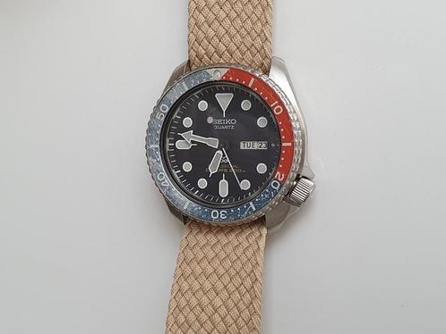 ZELDZAAM Seiko 7c43-7009 SQ 'Pepsi' 20 verzamelaarshorloge u, Handtassen en Accessoires, Horloges | Antiek, Polshorloge, Seiko