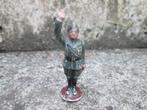 Licht metaal figuur dictator Mussolini Quiralu zeer apart., Ophalen of Verzenden
