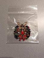 Kerstbroche met rendier NIEUW, Ophalen of Verzenden, Nieuw