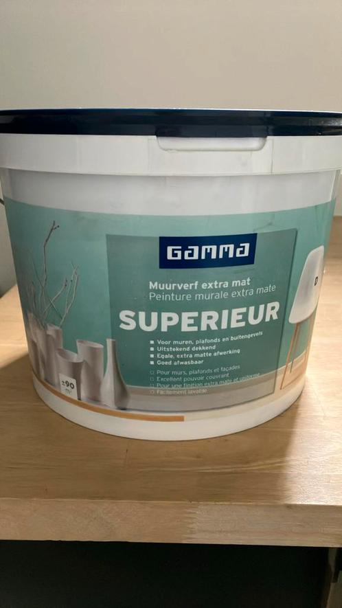 Muurverf binnen, Doe-het-zelf en Bouw, Verf, Beits en Lak, Zo goed als nieuw, Verf, Ophalen