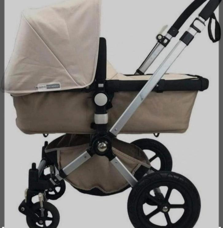 Bugaboo cameleon 2 in 1, Kinderen en Baby's, Kinderwagens en Combinaties, Gebruikt, Bugaboo, Luchtbanden, Met reiswieg, Verstelbare duwstang