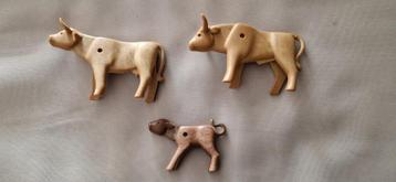 Playmobil Vintage couple de vaches et petit veaux, Enlèvement ou Envoi, Utilisé, Playmobil en vrac