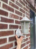 Leuke buiten lampjes wit tuin gevel (4 STUKS!), Ophalen, Gebruikt, Netvoeding, Wandlamp