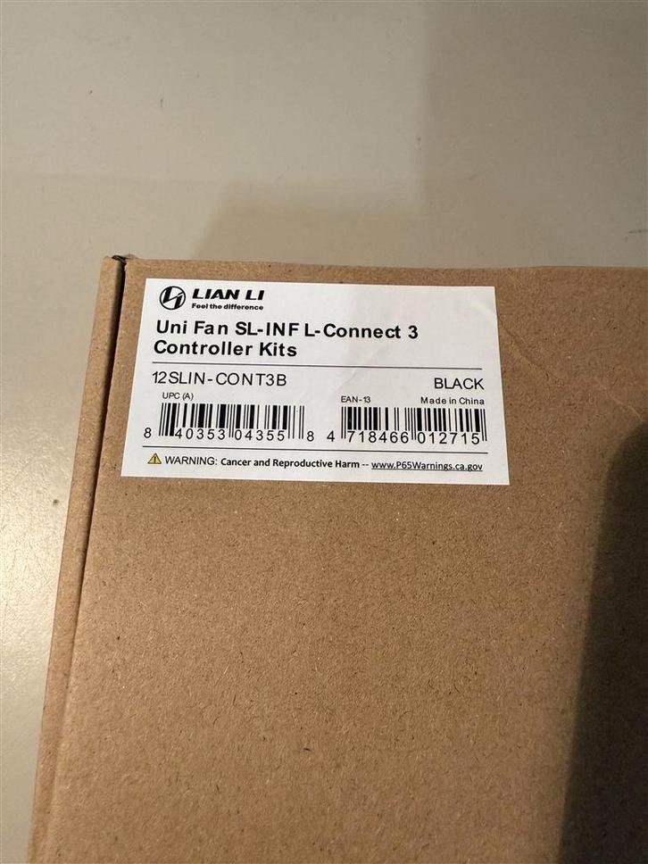 led kleur lamp - Lian Li UNI HUB SL-INF Controller, L-Connec, Computers en Software, Computerkoelers, Nieuw, Ophalen of Verzenden