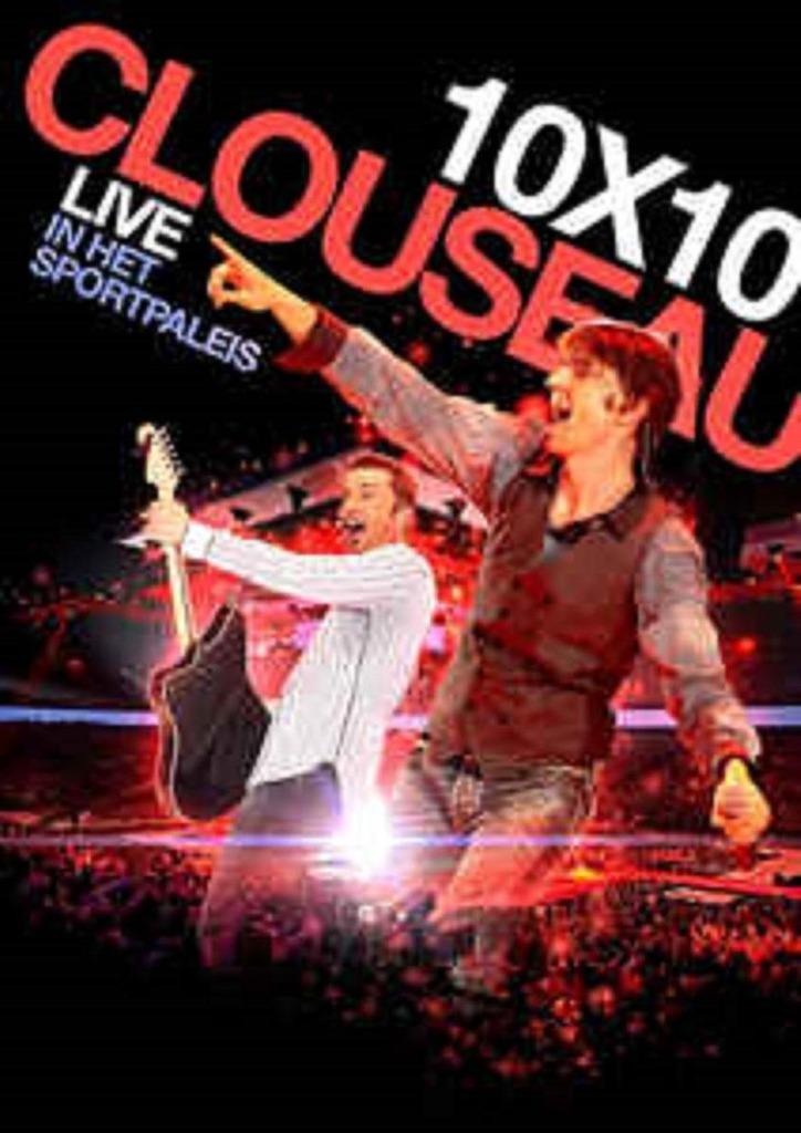 Clouseau 10x10 Live in het Sportpaleis (3-disc editie) new!, Cd's en Dvd's, Dvd's | Muziek en Concerten, Nieuw in verpakking, Muziek en Concerten