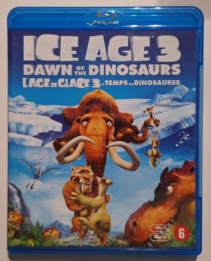 Blu-ray Ice Age 3: Dawn of the Dinosaurs, CD & DVD, Blu-ray, Comme neuf, Enfants et Jeunesse, Enlèvement ou Envoi