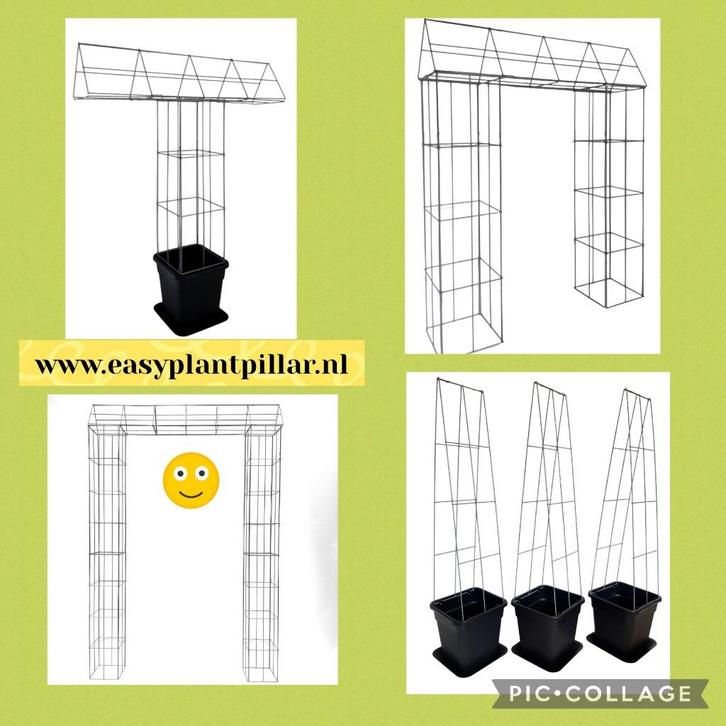 Verticale tuin klimplantrekken op het terras en op vlonders, Tuin en Terras, Terrasdelen en Vlonders, Nieuw, Overige materialen