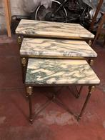 marmeren bijzettafeltjes, Antiek en Kunst, Ophalen