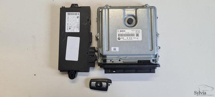 Startset CAS + Contactslot BMW X5 E70 X6 E71 8512411 N57S, Auto-onderdelen, Elektronica en Kabels, BMW, Gebruikt, Ophalen of Verzenden