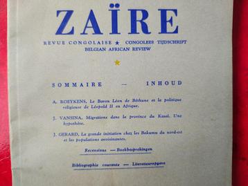 Revue Congo Zaïre Koning Leopold II Initiatie Kasaï Book Bel beschikbaar voor biedingen