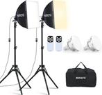 mmcrz Set van 2 professionele studiolampen GRATIS LEVERING