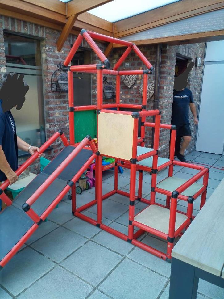 Enorme set de jeu Quadro avec toboggan, Enfants & Bébés, Jouets | Extérieur | Aires de jeux, Utilisé, Toboggan, Mur d'escalade