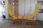 2 fauteuils jaunes tendance et très confortables Ikea, Enlèvement, Tissus, Utilisé, Moins de 75 cm