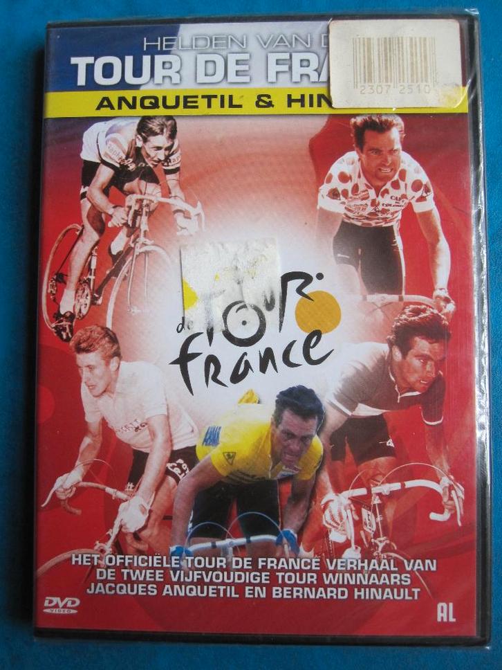 Helden van de Tour de France - Anquetil & Hinault (nieuw in, Cd's en Dvd's, Dvd's | Sport en Fitness, Nieuw in verpakking, Documentaire