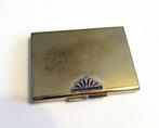 Art Deco vintage compact poederdoos van de jaren 40-50., Ophalen of Verzenden