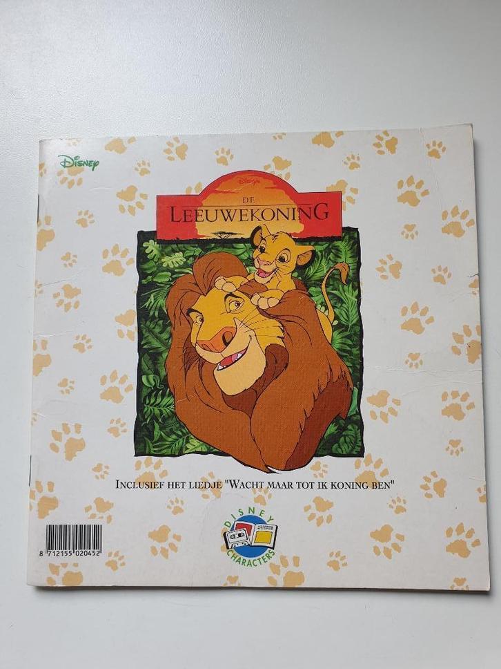 De LEEUWEKONING - 24 blz.  ZONDER cassette, Boeken, Sprookjes en Fabels, Gelezen, Ophalen of Verzenden