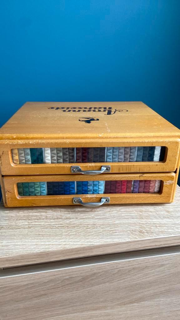 Naaigarenkast fourniturenkast knopenkast Amann, Hobby en Vrije tijd, Naaimachines en Toebehoren, Zo goed als nieuw, Ophalen