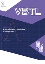 VBTL 5/6 – leerboek Kansrekenen & statistiek, Nieuw, ASO, Ophalen of Verzenden, Wiskunde A