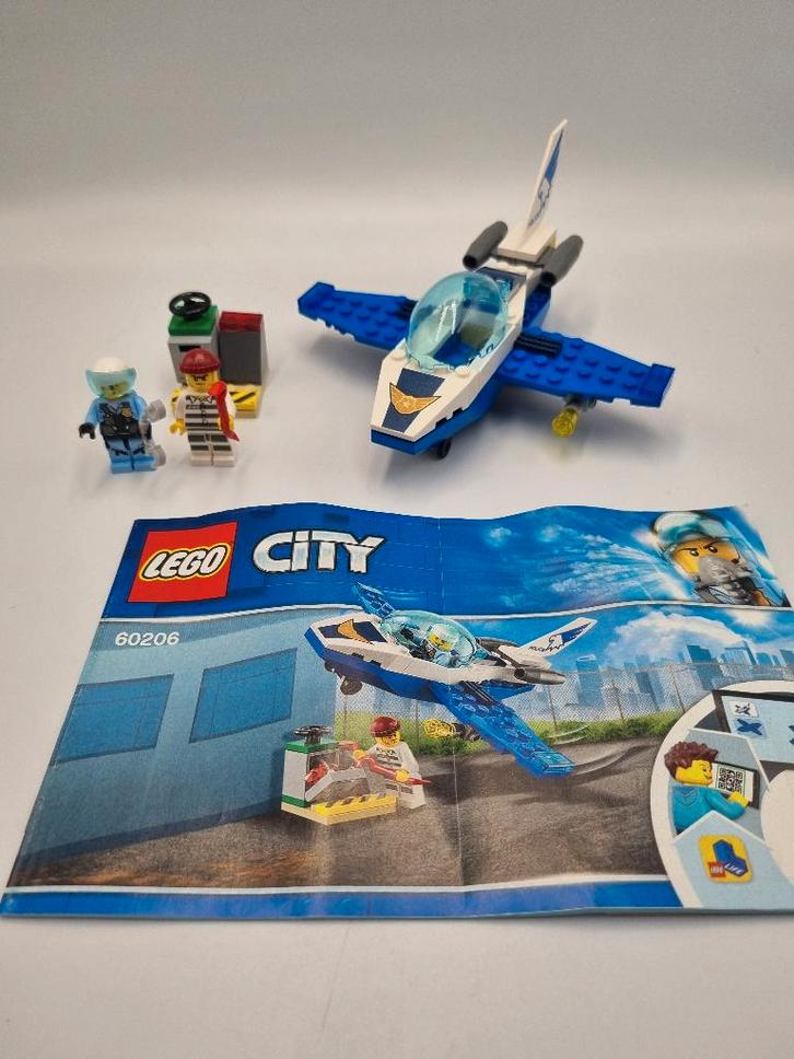 Lego City 60206 Sky Police Jet Patrol, Enfants & Bébés, Jouets | Duplo & Lego, Comme neuf, Lego, Ensemble complet, Enlèvement ou Envoi