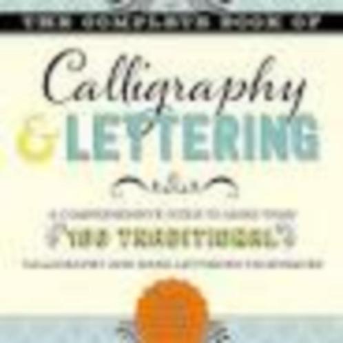 The completebook of calligraphy &lettering Cari Ferraro and, Livres, Art & Culture | Arts plastiques, Comme neuf, Enlèvement ou Envoi