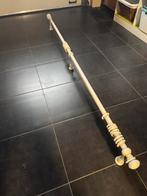 gordijnroede wit hout, Huis en Inrichting, Ophalen, Gebruikt