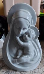 Vierge en faïence 18cm impeccable, Enlèvement ou Envoi