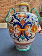 hoge handgeschilderde Italiaanse vaas DeRuta, Antiek en Kunst, Ophalen