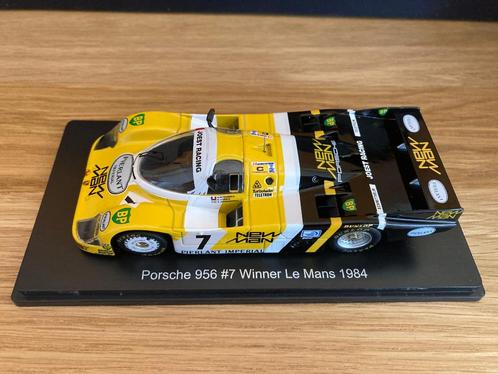Porsche 956 Winner LeMans 1984 1:43 Spark Ludwig Pescarolo, Collections, Marques automobiles, Motos & Formules 1, Neuf, Voitures