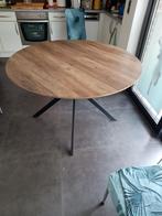 keukentafel diameter 120, Ophalen, Gebruikt, Bruin