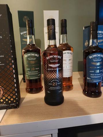Bowmore 1ère édition Aston Martin Full set, Enlèvement, Neuf, Pleine