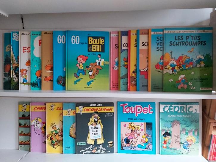 2 lots de 20 BD ,DUPUIS,GLENAT..., Livres, BD, Comme neuf, Plusieurs BD, Enlèvement ou Envoi
