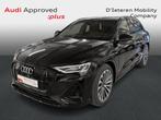 Audi e-tron E-Tron 95 kWh 55 Quattro S line, Auto's, Audi, Automaat, Lederen bekleding, Overige modellen, Zwart