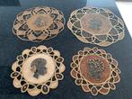 Vintage 4 niet beschadigde Congolese placemats, Ophalen of Verzenden