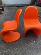 S-Chair model vitra panton orange 2x, Kinderen en Baby's, Kinderkamer | Tafels en Stoelen, Gebruikt, Ophalen, Stoel(en)