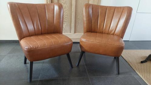 Vintage cocktail zeteltjes, Huis en Inrichting, Fauteuils, Gebruikt, Ophalen