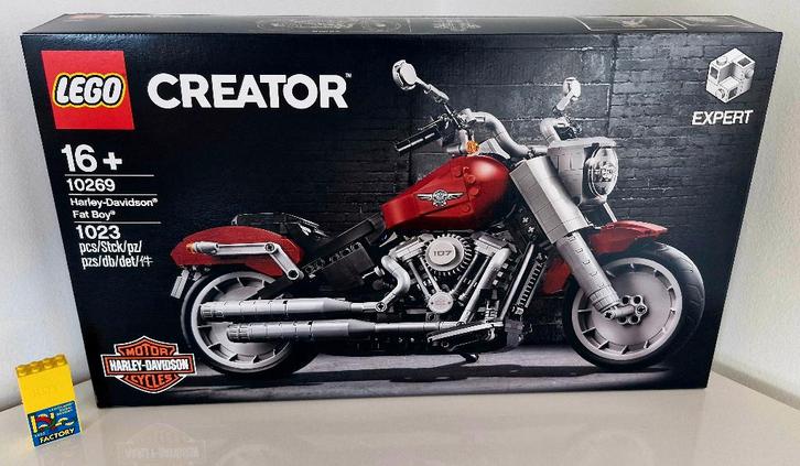 Lego 10269 Harley-Davidson Fat Boy, Kinderen en Baby's, Speelgoed | Duplo en Lego, Nieuw, Lego, Complete set, Ophalen of Verzenden