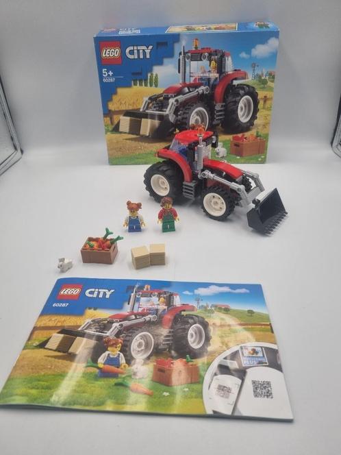 Tracteur Lego City 60287, Enfants & Bébés, Jouets | Duplo & Lego, Comme neuf, Lego, Ensemble complet, Enlèvement ou Envoi