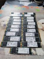 lot van 22 stuks ssd  m2   vanag 128 giga tot 180 giga goede, Computers en Software, Harde schijven, Intern, Gebruikt, ALLERLEI
