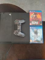 Playstation 4 + 2 spelletjes + controller, Games en Spelcomputers, Spelcomputers | Sony PlayStation 4, Ophalen