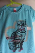 Beau t-shirt avec chat en taille 140/152, Enfants & Bébés, C&A, Fille, Chemise ou À manches longues, Utilisé