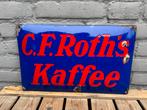 Kaffee koffie emaille relame bord, Antiek en Kunst, Ophalen of Verzenden