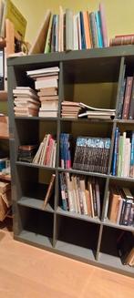 Open rek grijs Kallax Ikea | 4 x 4 opbergruimten, Huis en Inrichting, Kasten | Boekenkasten, Ophalen, Met plank(en), Gebruikt