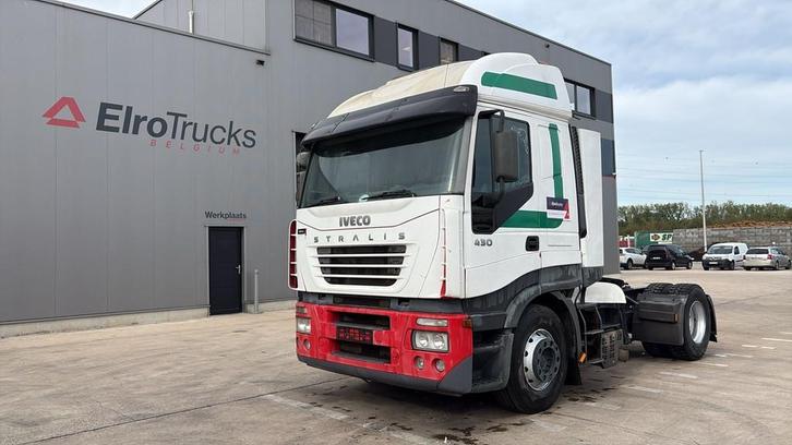 Iveco Stralis 430 (BOITE MANUELLE / MANUAL GEARBOX) EL24277, Auto's, Vrachtwagens, Bedrijf, Te koop, ABS, Airconditioning, Elektrische ramen