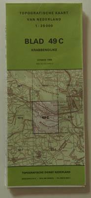 stafkaarten Nederland, Boeken, Atlassen en Landkaarten, Gelezen, Overige typen, Nederland, 1800 tot 2000, Ophalen of Verzenden