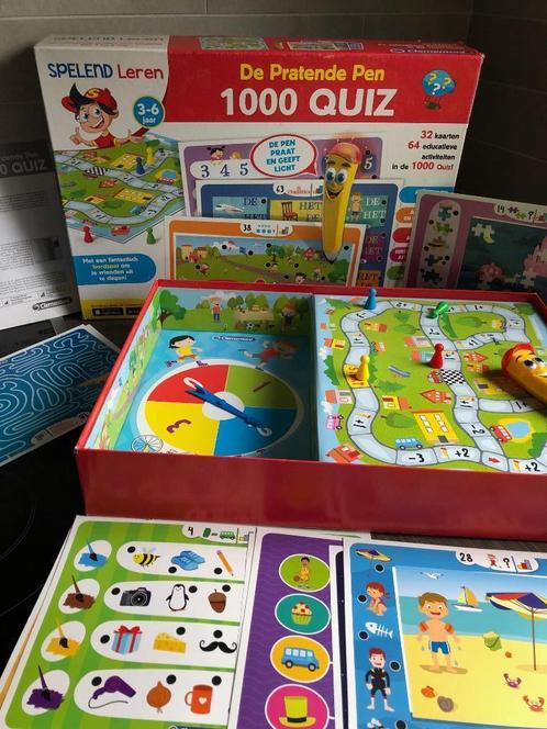 1000 Quiz van Clementoni, Kinderen en Baby's, Speelgoed | Educatief en Creatief, Zo goed als nieuw, Puzzelen, Taal en Lezen, Ontdekken
