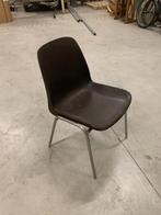 Stapelstoel, Ophalen, Kunststof, Gebruikt, Bruin