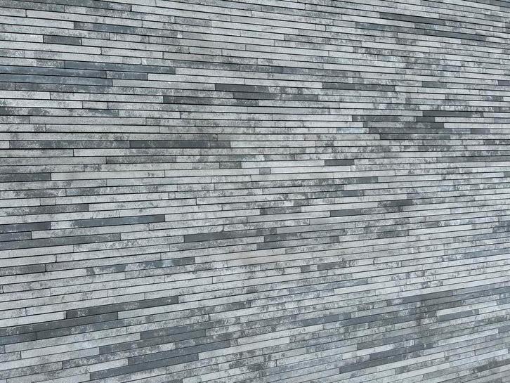MBI Geostylistix Shaded Grey Light gevelsteen, Doe-het-zelf en Bouw, Metselstenen, Nieuw, Ophalen