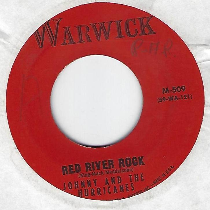 Johnny And The Hurricanes – Red River Rock / Buckeye, Cd's en Dvd's, Vinyl Singles, Gebruikt, Single, Rock en Metal, 7 inch, Ophalen of Verzenden
